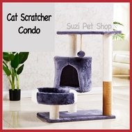 Cat Scratcher House Condo Tree Toy