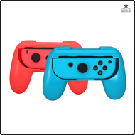 Oqiao ด้ามจับจอยคอนโทรลเลอร์สำหรับ NintendoSwitch Joy-Con,2ชิ้น/เซ็ตสำหรับ Nintendo Switch อุปกรณ์เส