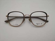 Agnis B titanium frame eyeglasses 近視眼鏡