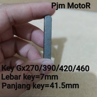 MESIN Spi Key Kei Kruk As Kro As Crankshaft Engine Gx270 Gx390 Gx420 Gx460 Pully Honda