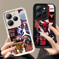 Casing for Infinix Smart 9 HOT 40i GT 30 30I 8 5 40 Play 20 Pro 5G Q-97 Basketball Logo