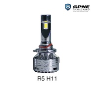 GPNE R5 | หลอดไฟหน้า LED 75W สว่างสุด 25000LM พุ่งคม ไม่แยงตา ของแท้ 100% รับประกัน 3 ปี