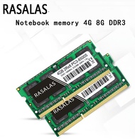 Rasalas DDR3 Laptop Memory Ram 2G 4G 8G 1066 1333 1600Mhz 2Rx8 1.5V 204Pin PC-8500 10600 12800MHz Notebook Oперативная Nамять