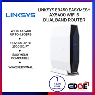 EDGE | LINKSYS E9450 EasyMesh AX5400 WIFI 6 Dual Band Router