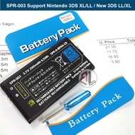 Nintendo 3DS XL LL /  New 3DS LL/XL SPR-003  2000mAh Lithium-ion Battery Rechargeable With Screw