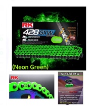 RK TAGASAGO XW-RING 428GXW SPROCKET CHAIN 428H 132H 132J * NEON GREEN *
