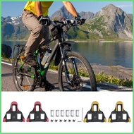 Cycling Cleats 2X Locking Cycling Pedals Cleat Indoor Cycling & Road Cycle Cleat Replacement Cycling