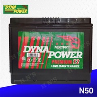 Dyna Power N50 2SM Premium Low Maintenance Automotive Battery