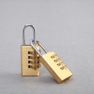 Mini 4-Digit Copper Lock - Travel Lock, Suitcase Lock, 4-Digit Lock