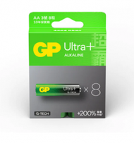 超霸 - Ultra+超特強鹼性電池 AA 電量+200% 8粒裝 [GPPCA15UP183]