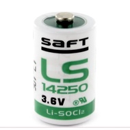 [Sedia sedia] 2PCS  SAFT LS14250 3.6V (12AAA) PLC 14250 bateri Lithium 1200mAH 12AAA,ER14250,LS14250
