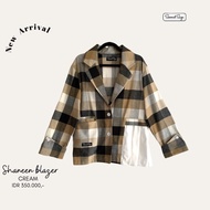 Populer Atasan Wanita Branded Original Shaneen Blazer by Second Sign