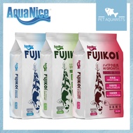 AquaNice FUJIKOI Premium Koi Fish Food - L 5KG (Spirulina/Hi-Growth/Staple Diet)
