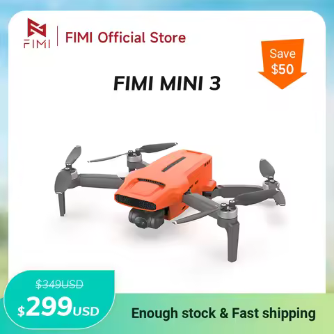 FIMI MINI 3 new drone 4K 60fps AI Super Night Video 9km range 3-axis Gimbal 249g Ultralight design s