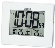 SEIKO CLOCK ( Seiko clock ) wall clock alarm clock combined digital radio clock SQ697W