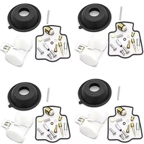 Motorcycle Carb Overhaul Kit Fit For Kawasaki ZX600 For Ninja ZX-6R 636 1998-2002 Carburetor Gasket