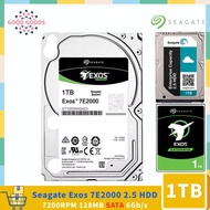 Seagate  Exos 7E2000 1TB  Secure 2.5 HDD ST1000NX0423 7200rpm 128MB Cache SATA 6Gb/s Enterprise Inte
