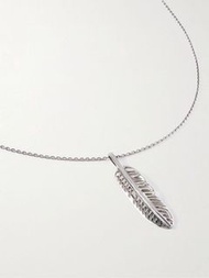 Jam Home Made 925  Sliver feather necklace Japan 羽毛 純銀 頸鏈  Goros Chrome Hearts
