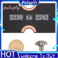 M2 Solid-State Drive Adapter M2 2230 SSD to 2242 Converter Card 2230 to 2242 Extension Bracket