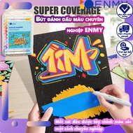 Enmy Marker Pen Set - Bright Colors, High Durability, For Artists & Artistic Lovers