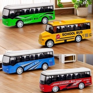 Toy Bus Alloy Bus Alloy Bus Model Children's Toy Bus Metal Car Model Toy Car