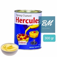 Hercules Custard Powder 300 gr Tepung Custard Kaleng