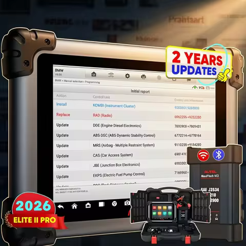 2026 Autel MaxiSys Elite II Pro Scanner, 2 Years Free Update, DoIP CANFD ECU Programming Coding 38+ 