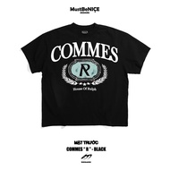 COMMES "R" DEDARK boxy t-shirt for men/women 300gsm boxy t shirt