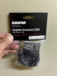 Shure CBL-M+-K Earphone Acessory Cable 耳機線 for iPhone and iPod