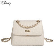 Disney Official Authentic mickey Series Shoulder Bag Chain Adjustable Fashion Niche Light Luxury Mes