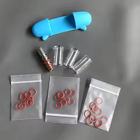3 pcs of Vaphit Quartz Caps (1.0mm thickness and 1.0mm holes)