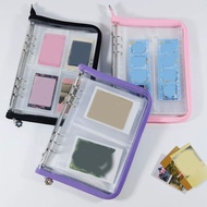 Colorful Zipper Binder for Photo Cards - Diary Notes & School Stationery Organizer