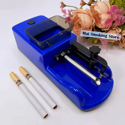 6.5/8mm Electric Cigarette Rolling Machine Type-C Raw Grass Cigarette Device Automatic Tobacco Maker
