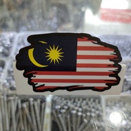 Malaysian flag stickers