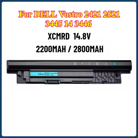 NEW XCMRD Laptop Battery For DELL Vostro 2521 3546 3549 Latitude 3440 3540 Inspiron 14 3421 5421 15 
