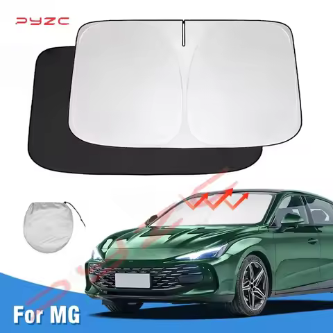 Windshield Sun Shade For MG 7 MG7 2023 2024 Sunshade Sun Visor Protector Foldable Blocks UV Rays Kee