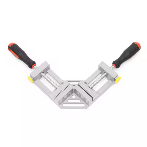 Double Handed Handle 90 Degree Right Angle Clamp Quick Angle Clamp Woodworking Fixture Frame Clamp A