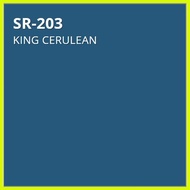 ♞,♘SR 203 KING CERULEAN DAVIES SUN AND RAIN ELASTOMERIC PAINT 4LITERS