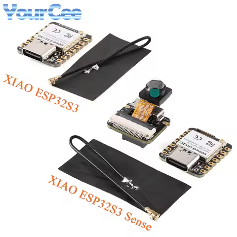 2pcs/1pc Seeeduino XIAO ESP32S3 Sense Seeed Studio ESP32-S3 2.4G WiFi Wireless BLE Mesh 5.0 8MB Flas