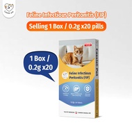 Cassiel Pet FIP For Fever Weight Loss Red Eye Difficulty Breathing Abdominal Effusion For Cats & Kit