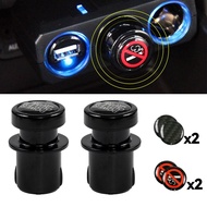 【MR HOT】2pcs Car Cigare   Outlet Cover Cap Socket 21MM  Power