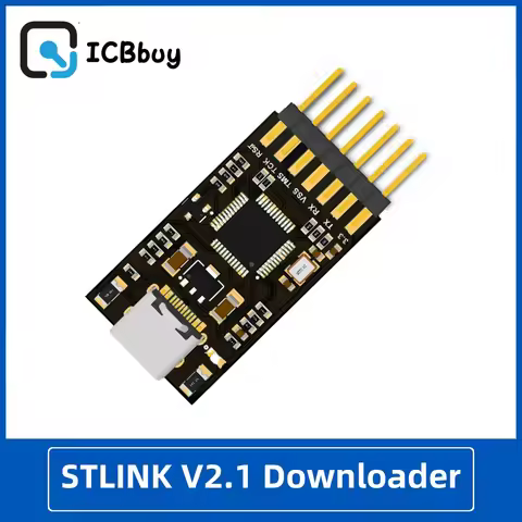 STLINK V2.1 Downloader Stlink Downloader Supports Serial Port STM32 Debugger to Compile and Simulate