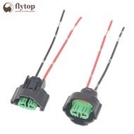 FLYTOP 2Pcs Car H8 H11 Bulb Socket Wire Plug Harness Wiring Holder Car Headlight Fog Lamps Lamp Hold