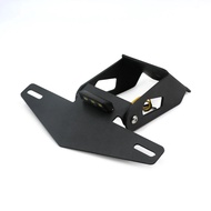 Motorcycle License Plate Holder Bracket With LED Light Tail Tidy Fenders Eliminator For Kawasaki Z65