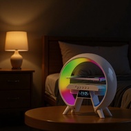 New Big G Bluetooth Speaker X63 with Colorful Light Strip, Multifunctional Desktop Audio S