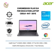 Acer Laptop Chromebook Plus 514 CB514-4HT-38YE 14" FHD (i3 N305, 8GB, 128GB, UHD, ChromeOS, 1yrs)