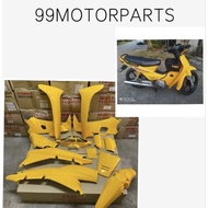 honda wave100 wave 100 w100 bodyset coverset body cover set KUNING HITAM BIRU MERAH