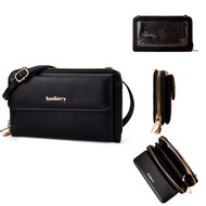 Baellerry New Womens Cross-Body Bag Fashion Zipper Shoulder Bag Touch Screen Phone Bag