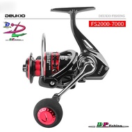 Máy câu - Máy câu cá kim loại DEUKIO FS 2000-7000 dùng câu lure câu lăng xê mã FS