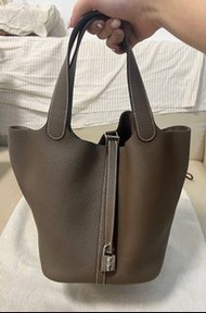 Hermes Picotin 22 大象灰 etoupe phw